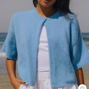 Daily Drills Blue Women's Cardigan